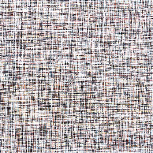 Susanne Lyner, 2011_24, les solitaires, 70 x 70, Acryl geworfen auf Baumwolle