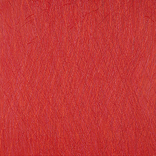 Susanne Lyner, 2013_28, SturmRot, 80 x 80 cm, Acryl auf Baumwolle