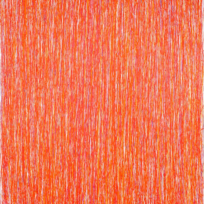 Susanne Lyner, 2014_02, Les deux, 100 x 100 cm, Acryl auf Baumwolle