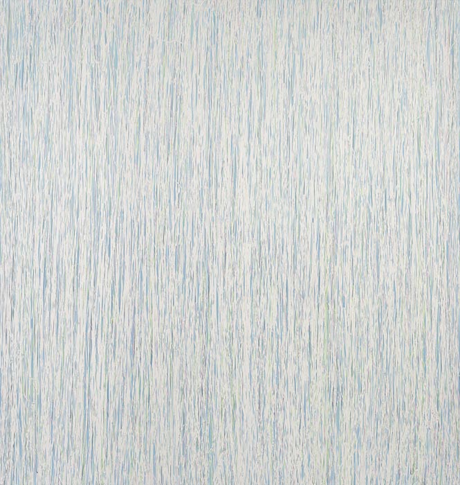 Susanne Lyner, 20014_03, Serie Irrlicht, 95 x 100 cm, Acryl auf Baumwolle