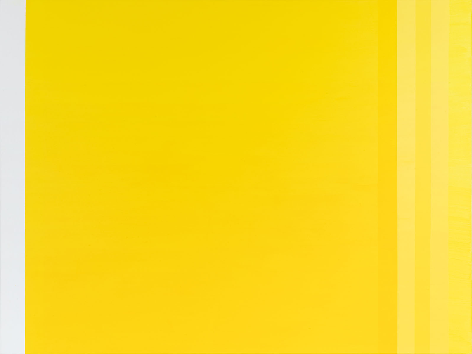 Susanne Lyner, 2017-25_Reihe-Les jolie jaunes, 120 x 160 cm, Acryl auf Baumwolle Susanne Lyner, 2017-25_Reihe-Les jolie jaunes, 120 x 160 cm, Acryl auf Baumwolle