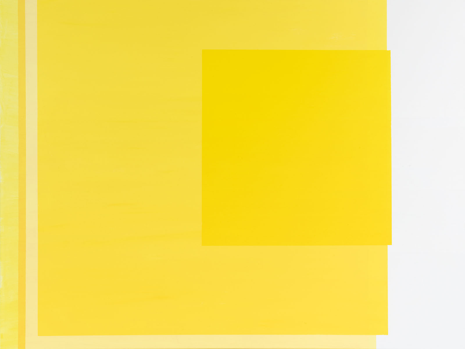 Susanne Lyner, 2017-27_Reihe-Les jolie jaunes, 120 x 160 cm, Acryl auf Baumwolle Susanne Lyner, 2017-27_Reihe-Les jolie jaunes, 120 x 160 cm, Acryl auf Baumwolle