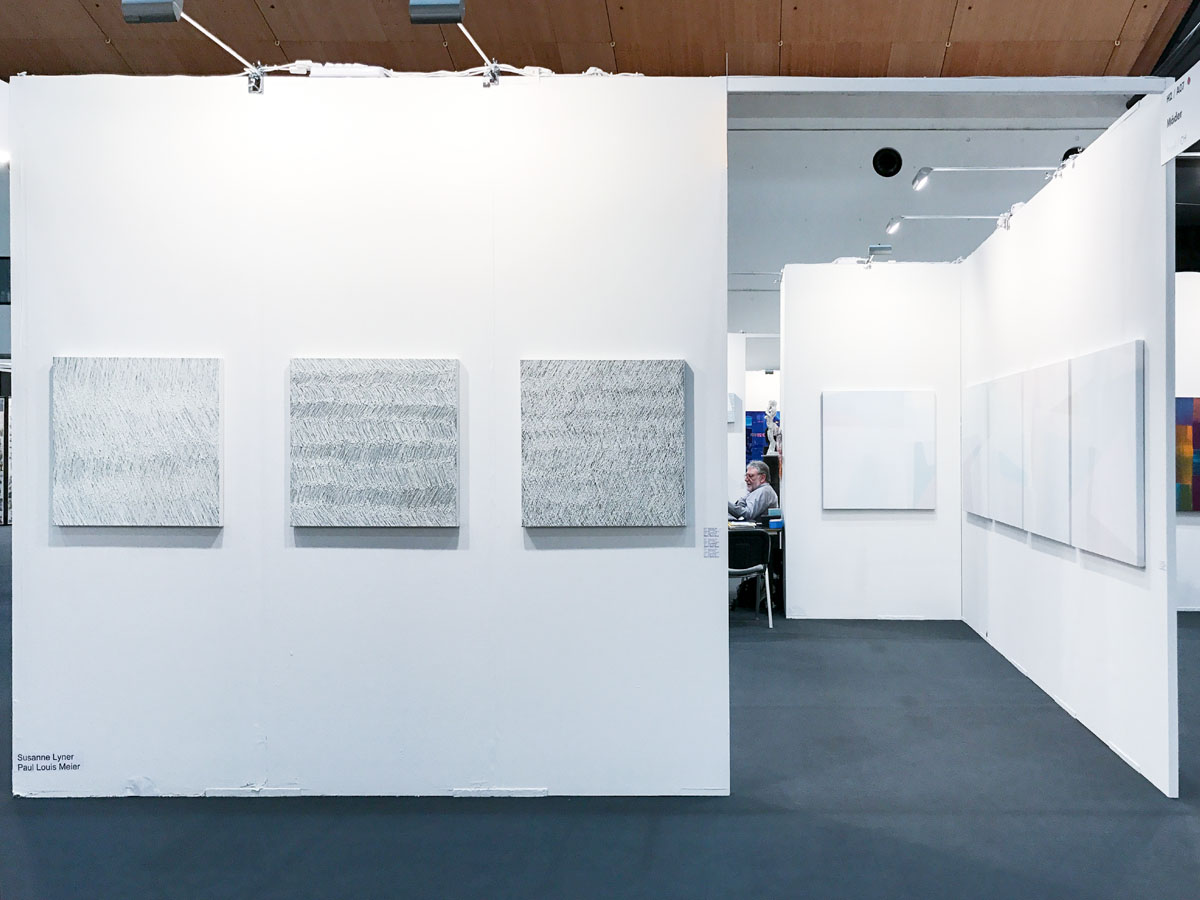 One artist shows mit Susanne Lyner und Paul Louis Meier, art KARLSRUHE 2017 mit Galerie Mäder Basel One artist shows mit Susanne Lyner und Paul Louis Meier, art KARLSRUHE 2017 mit Galerie Mäder Basel