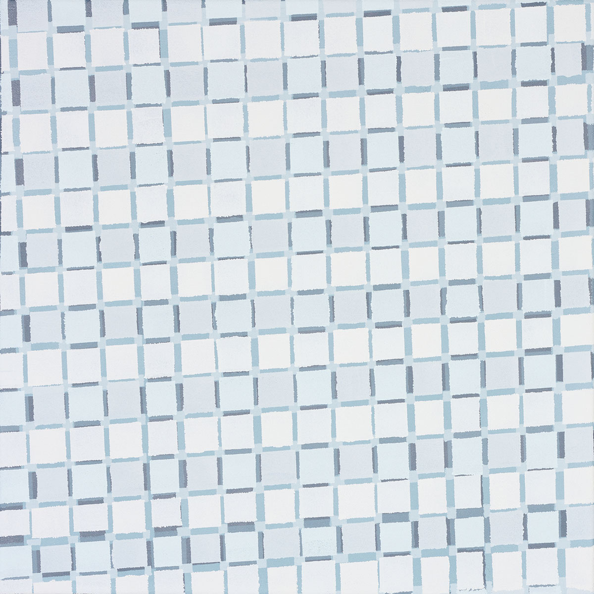 Susanne Lyner, 2019_29v70_winterbluesch, Acryl auf Baumwolle, 40 x 40 cm Susanne Lyner, 2019_29v70_winterbluesch, Acryl auf Baumwolle, 40 x 40 cm