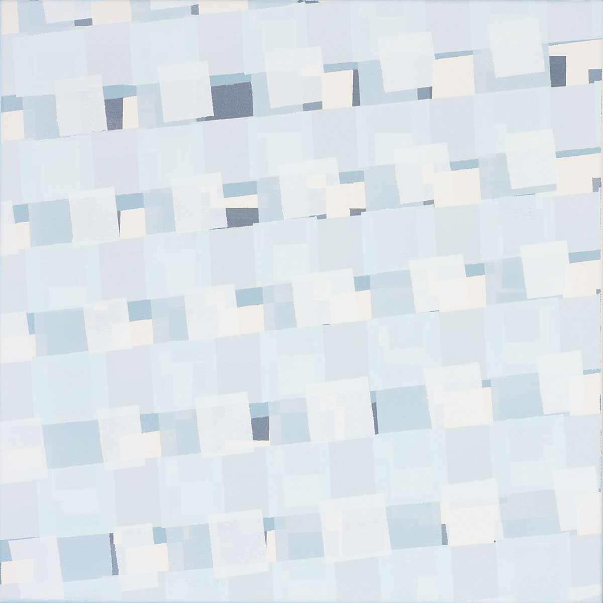 Susanne Lyner, 2019_36v70_winterbluesch, Acryl auf Baumwolle, 40 x 40 cm Susanne Lyner, 2019_36v70_winterbluesch, Acryl auf Baumwolle, 40 x 40 cm