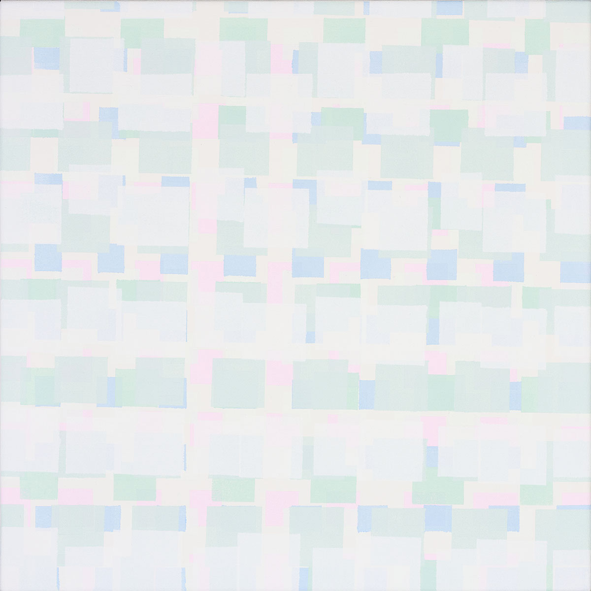 Susanne Lyner, 2019_41v70_winterbluesch, Acryl auf Baumwolle, 40 x 40 cm Susanne Lyner, 2019_41v70_winterbluesch, Acryl auf Baumwolle, 40 x 40 cm