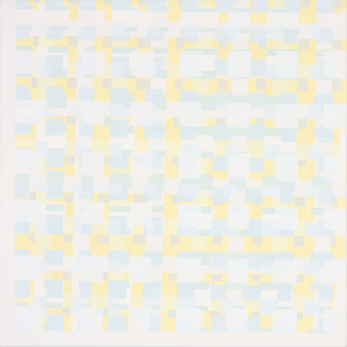 Susanne Lyner, 2019_51v70_winterbluesch, Acryl auf Baumwolle, 40 x 40 cm Susanne Lyner, 2019_51v70_winterbluesch, Acryl auf Baumwolle, 40 x 40 cm