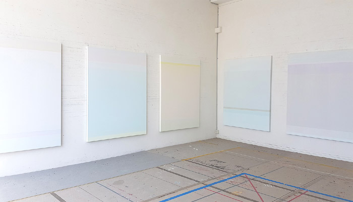 Einblick ins Atelier von Susanne Lyner Einblick ins Atelier von Susanne Lyner